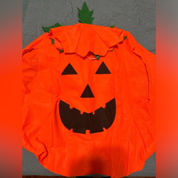 Pumpkin Halloween costume with beanie hat - Picture 4 of 9